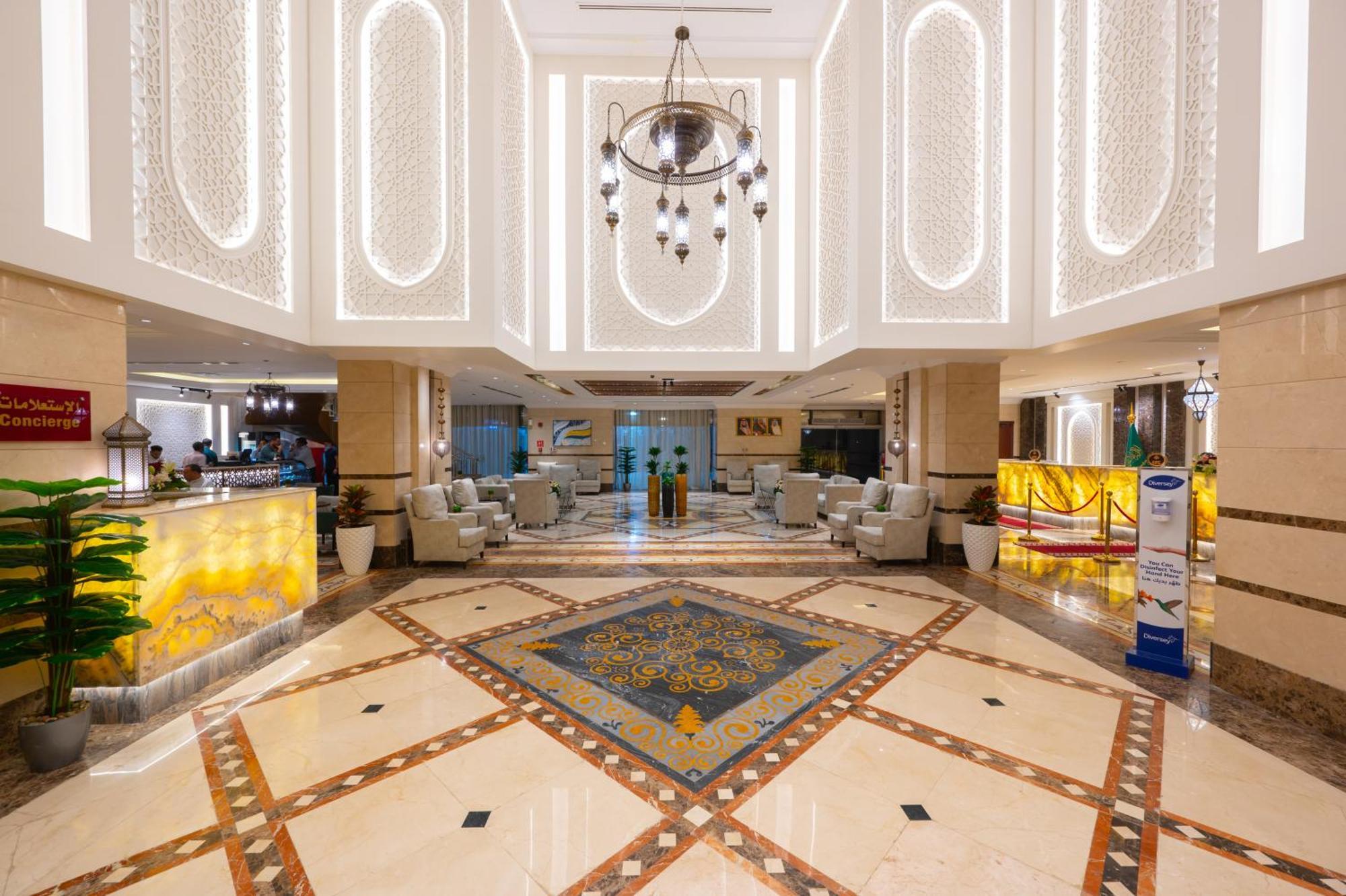 Shaza Regency Plaza Al Madinah Hotel Medina Exterior photo Lobby